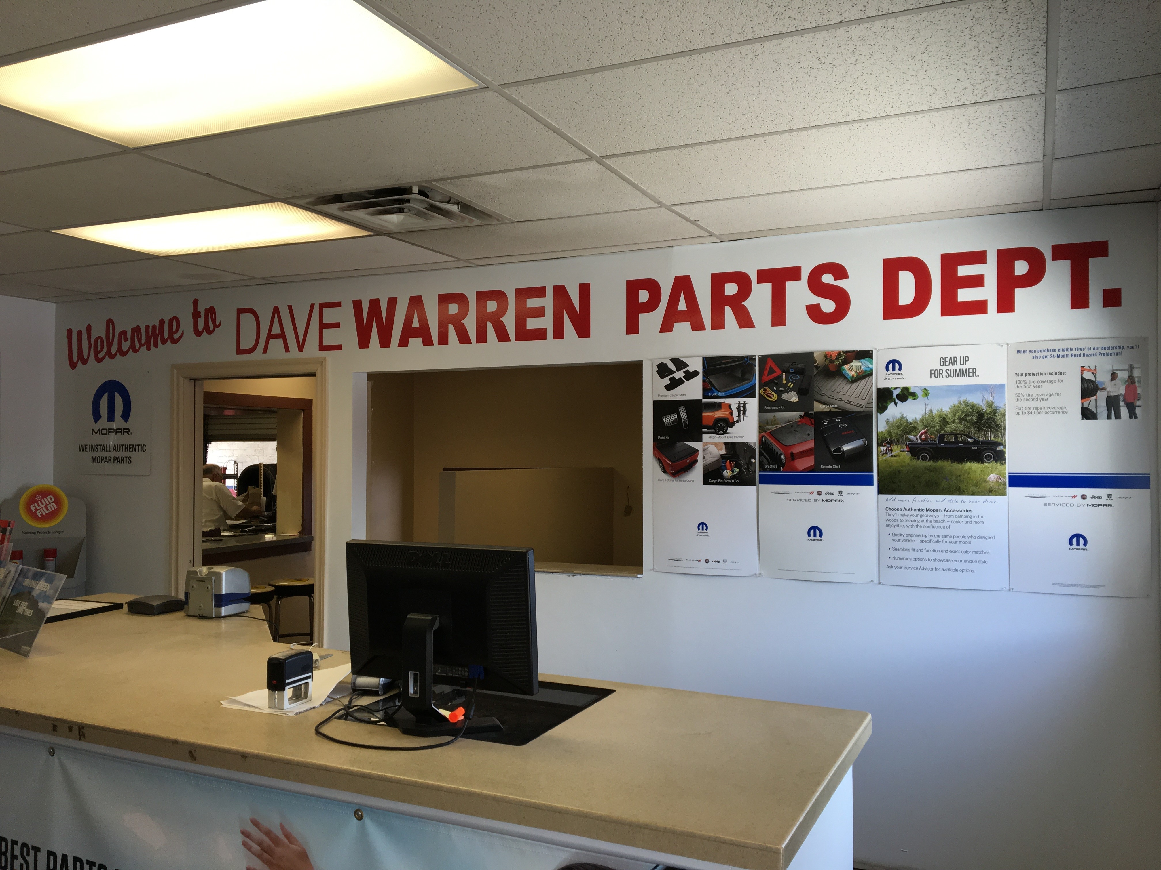 Dave Warren CDJR Parts Department