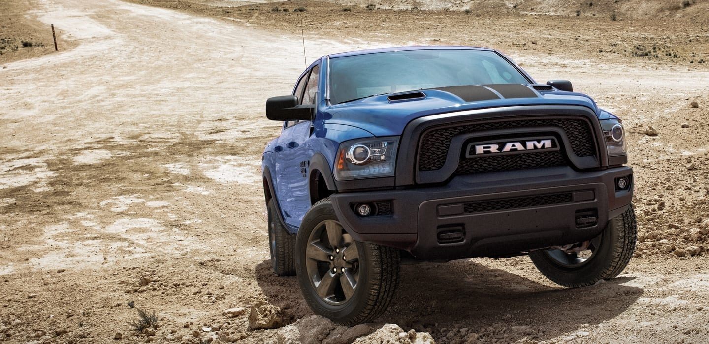 2020 Ram 1500 Classic Front View Blue Exterior