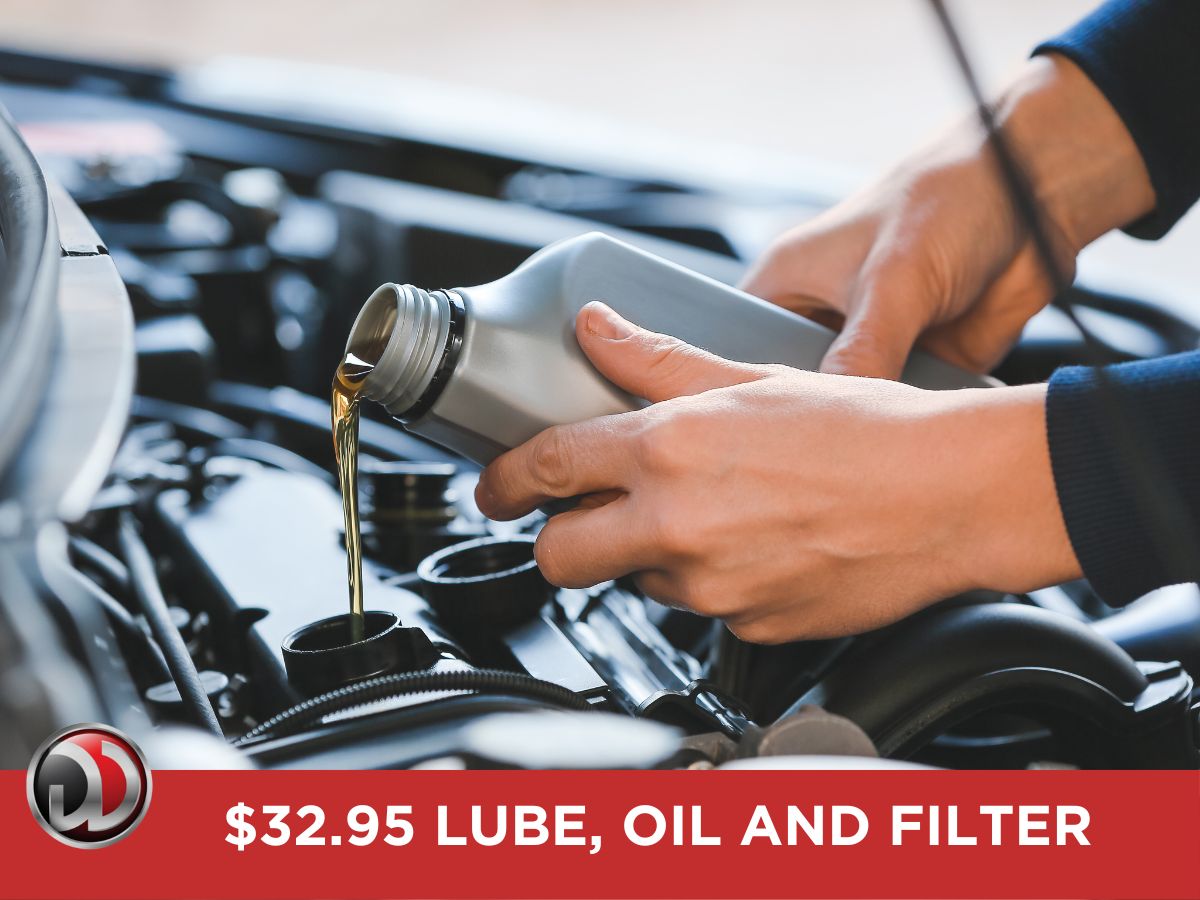 $32.95 LUBE, OIL AND FILTER